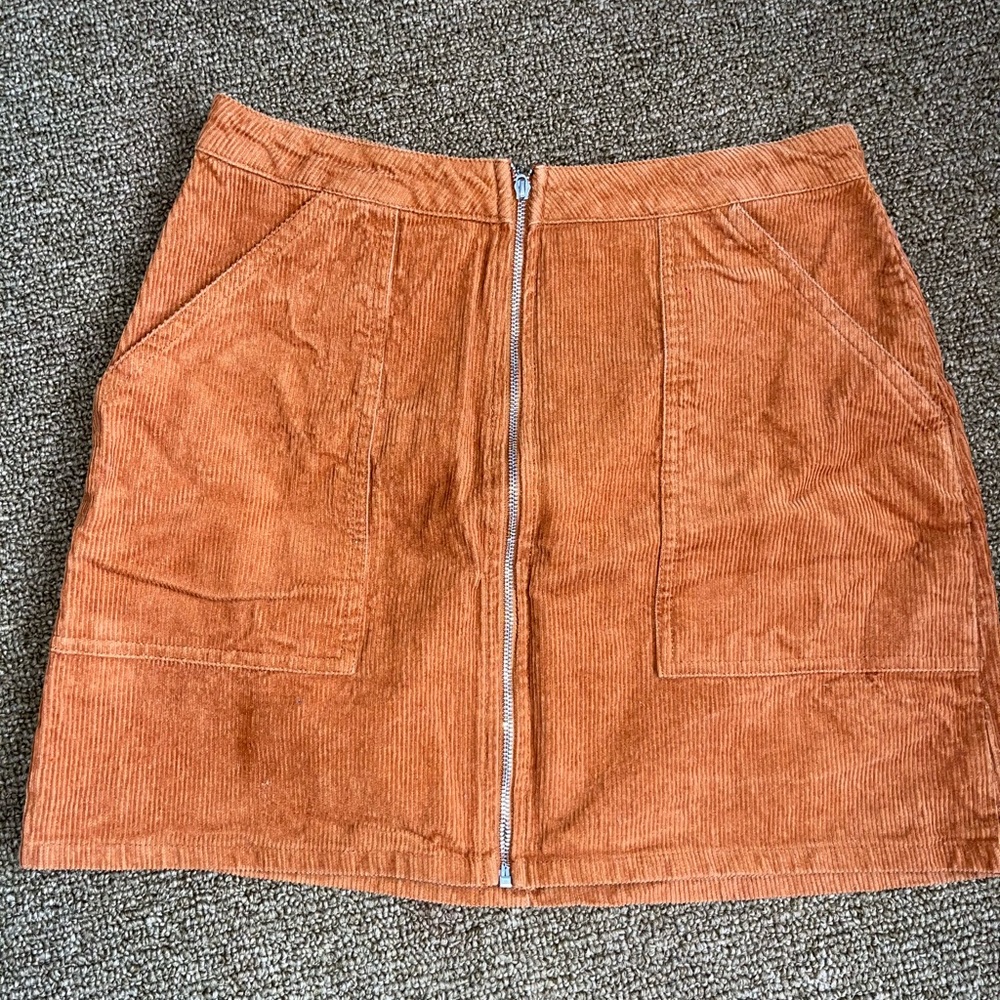 Corduroy skirt